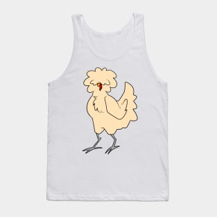 Buff Laced Polish Hen Chicken Tank Top